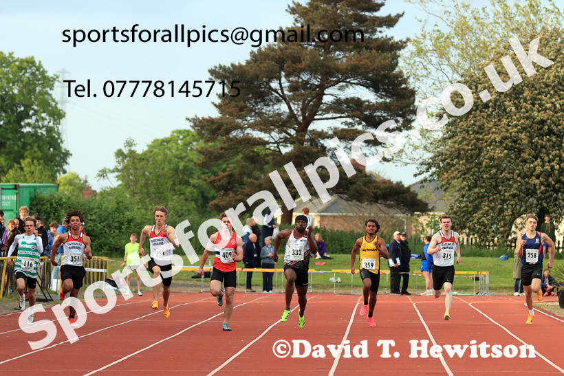 200 metres, 2026 NEGP 2, Monkton Stadium, Wednesday, May 27th. Photo: David T. Hewitson/Sports for All Pics